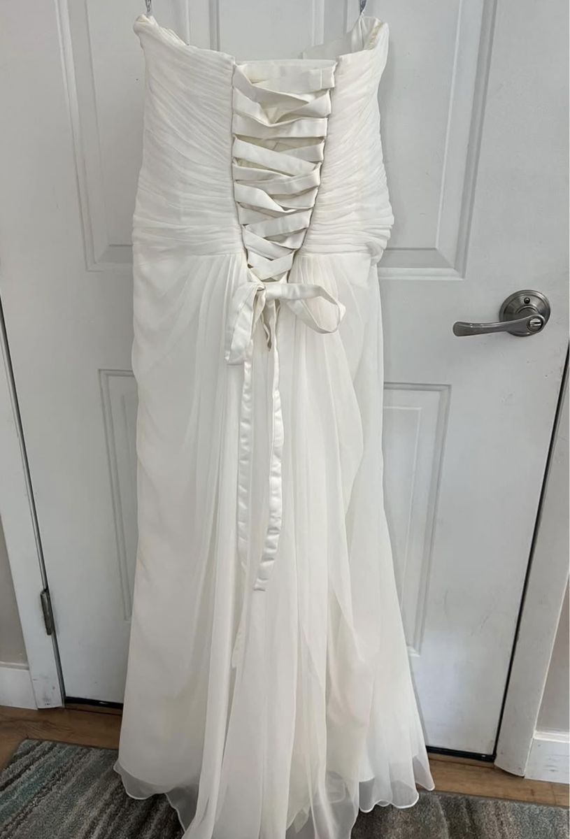 Mary’s wedding dress.