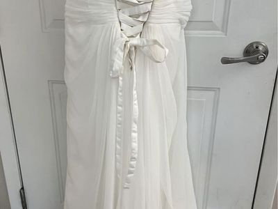 Mary’s wedding dress.