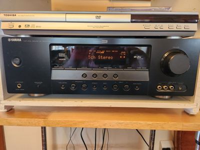 Yamaha Receiver HTR-6130, 240 Watts, 3 HDMI and two Digital Optical ports. Works perfect really powerful.