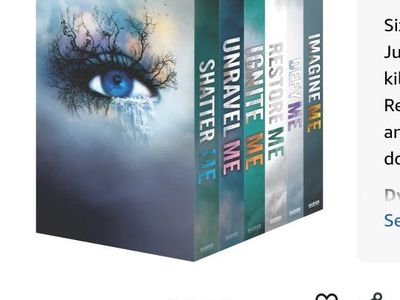 Shatter Me Series 6-Book Box Set by Tahereh Mafi - New