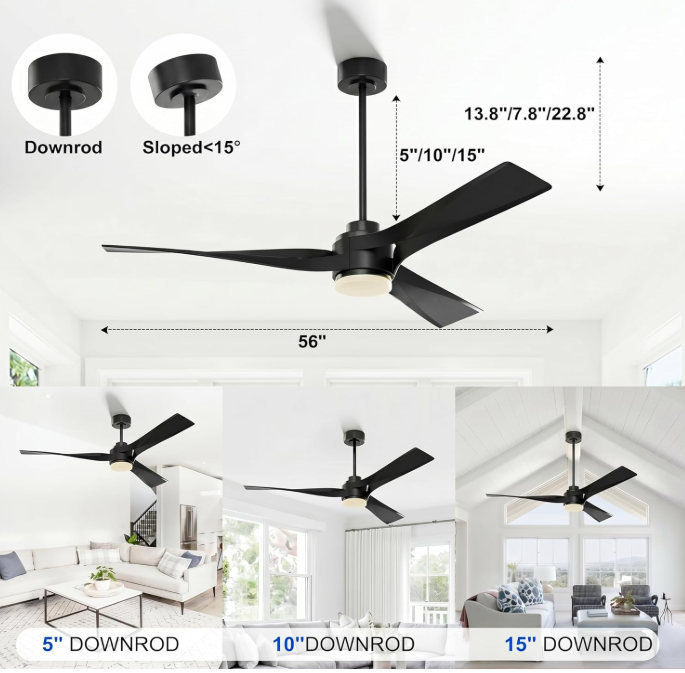 New in box Ceiling Fan with Light