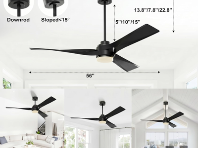 New in box Ceiling Fan with Light