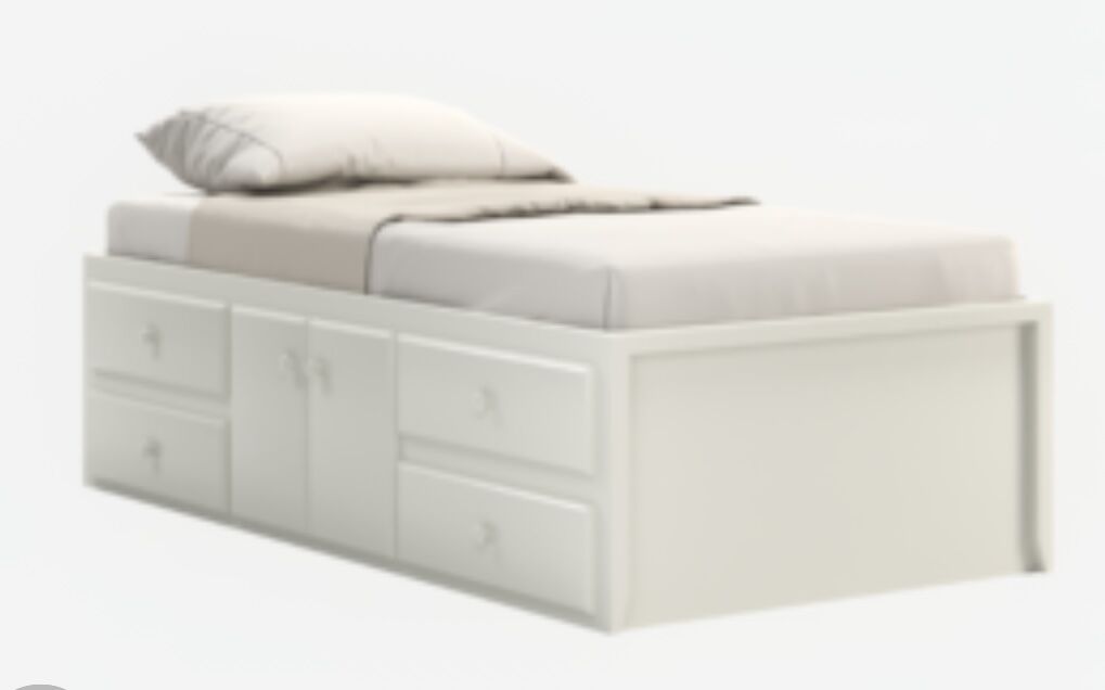 Pottery barn single bed frame