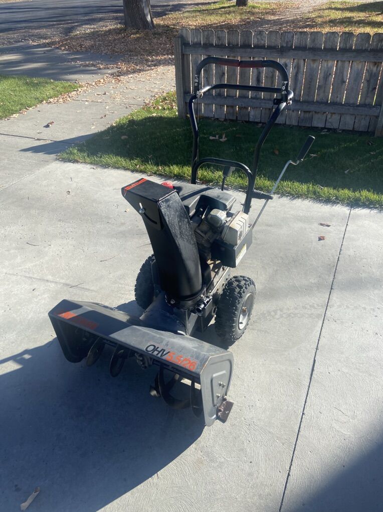 Craftsman OHV 5.5/26 Snowblower
