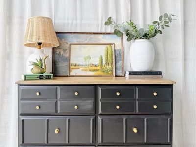 Modern Boho Chic 6 Drawer Dresser | Boho 6 Drawer Chest | Modern Dresser #3