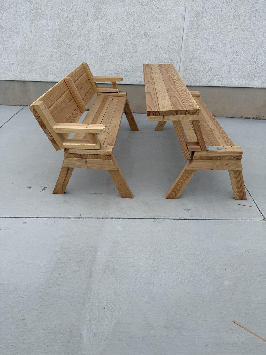 Folding Picnic table/bench