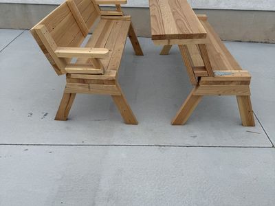 Folding Picnic table/bench