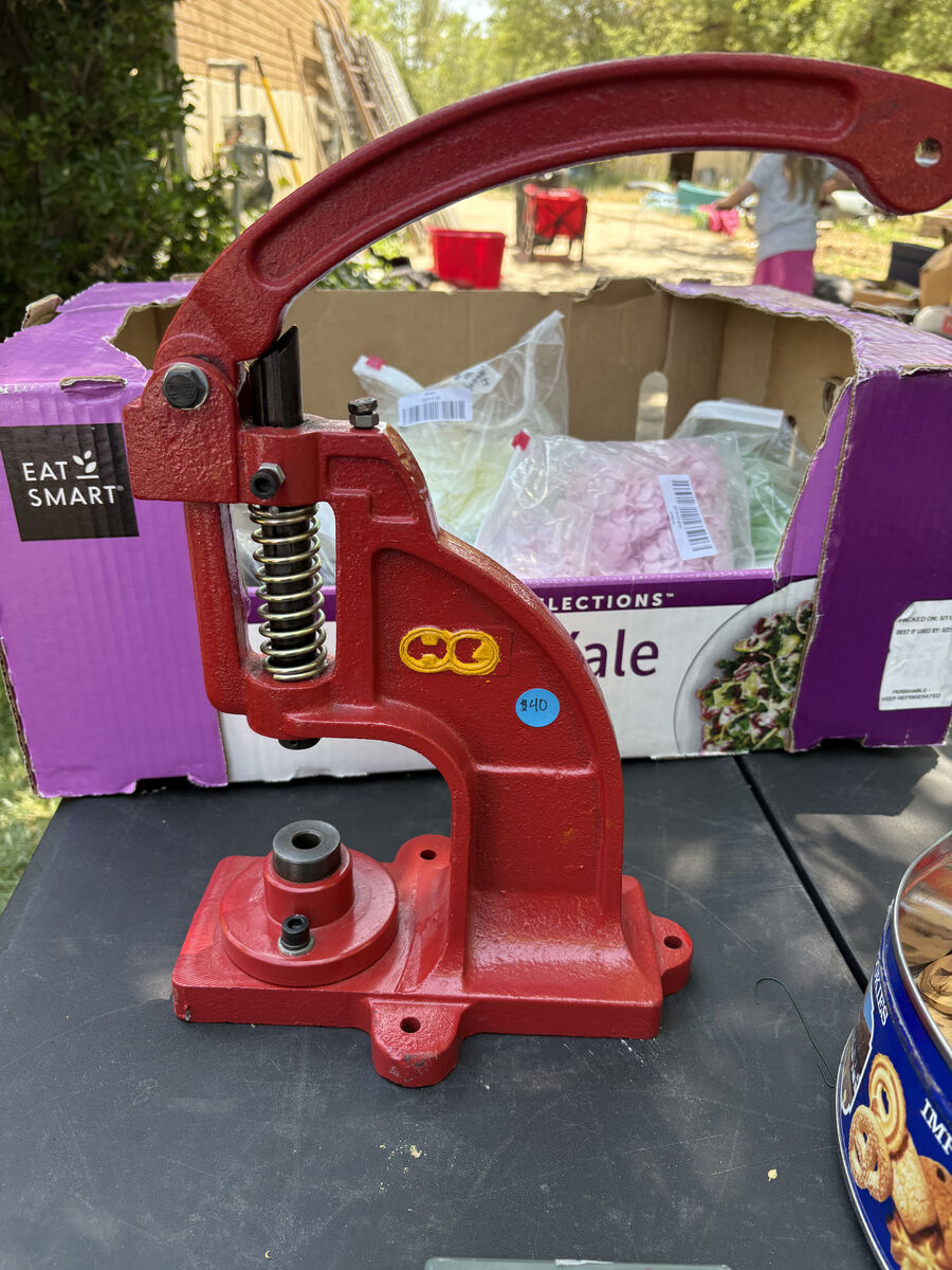 Kam Snap Press with Dies and Snaps