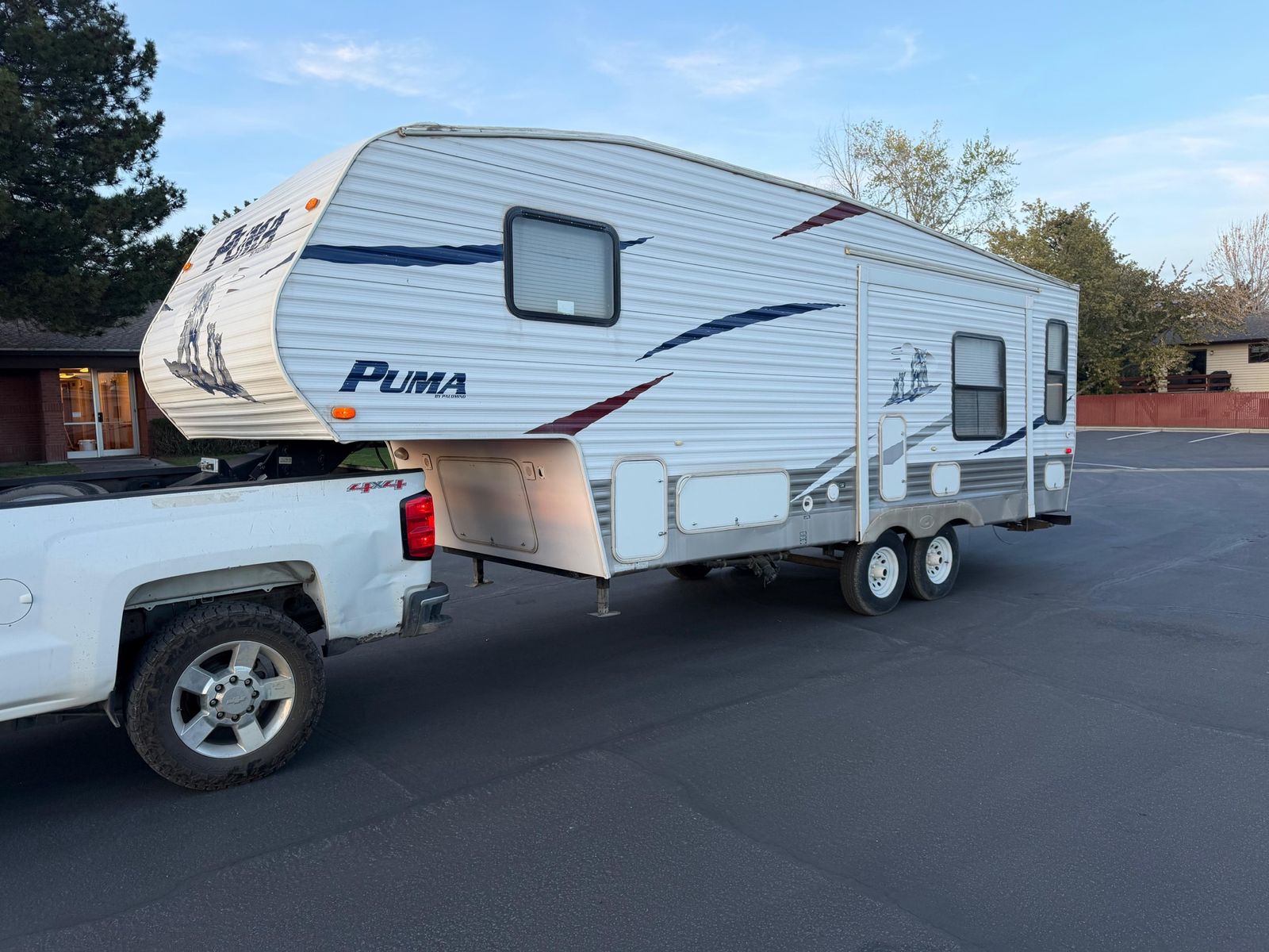 2008 puma trailer camping trailer travel trailer fifth wheel trailer