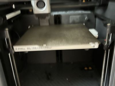 P1 S with filament, spool and extra nozzle