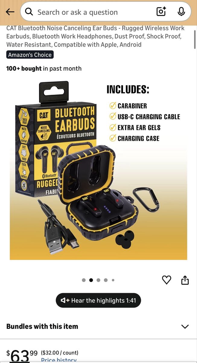 Cat Bluetooth Earbuds