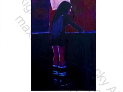 Painting of a lady at Twilite lounge