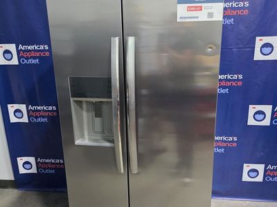 Scratch and dent side by side fridge - new