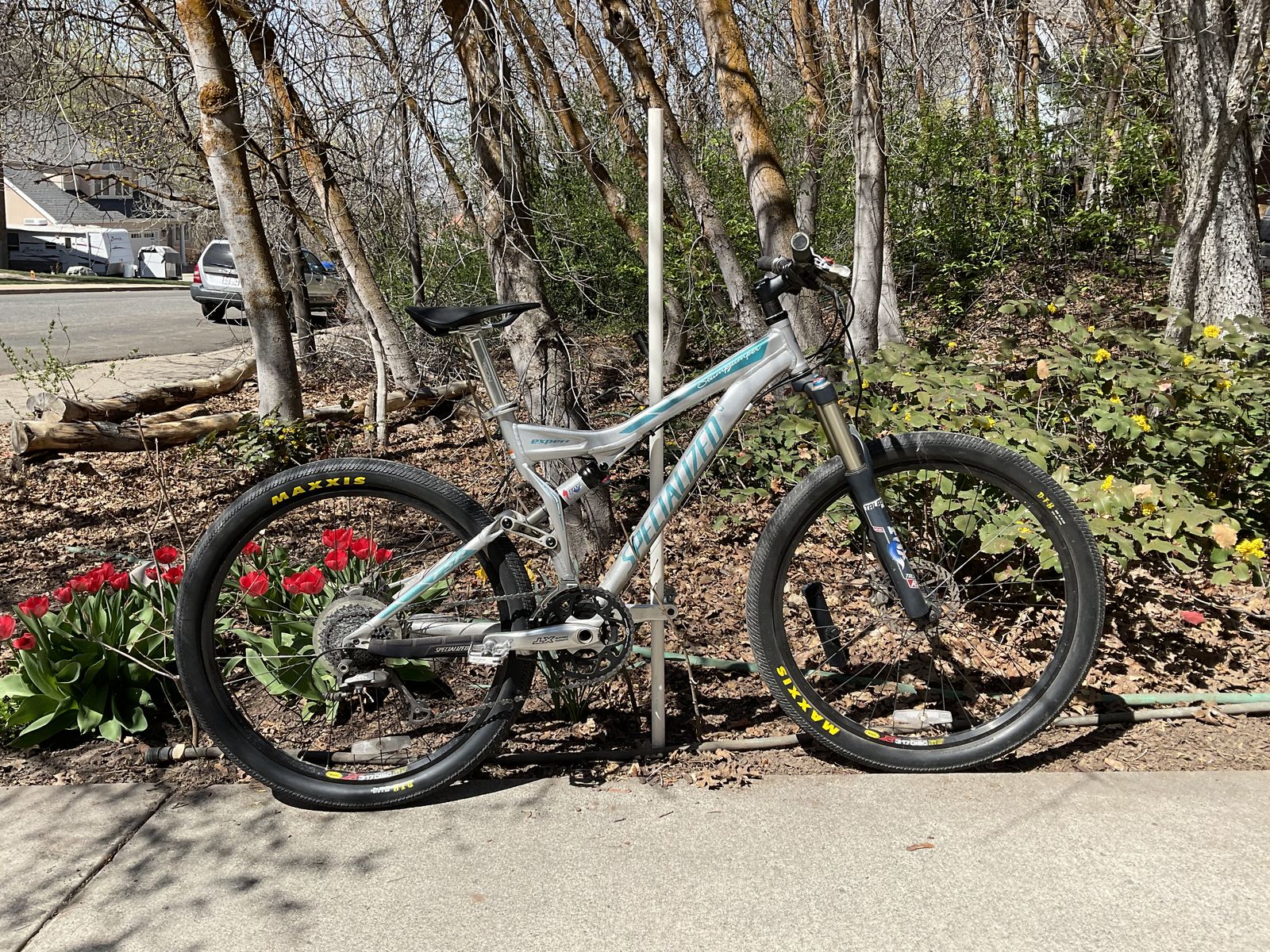2008 Specialized Stumpjumper FSR Comp XTR (Small) - Triple Crank - 26 inch wheels