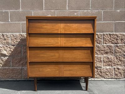 Mid Century Modern Ward Dresser Tallboy