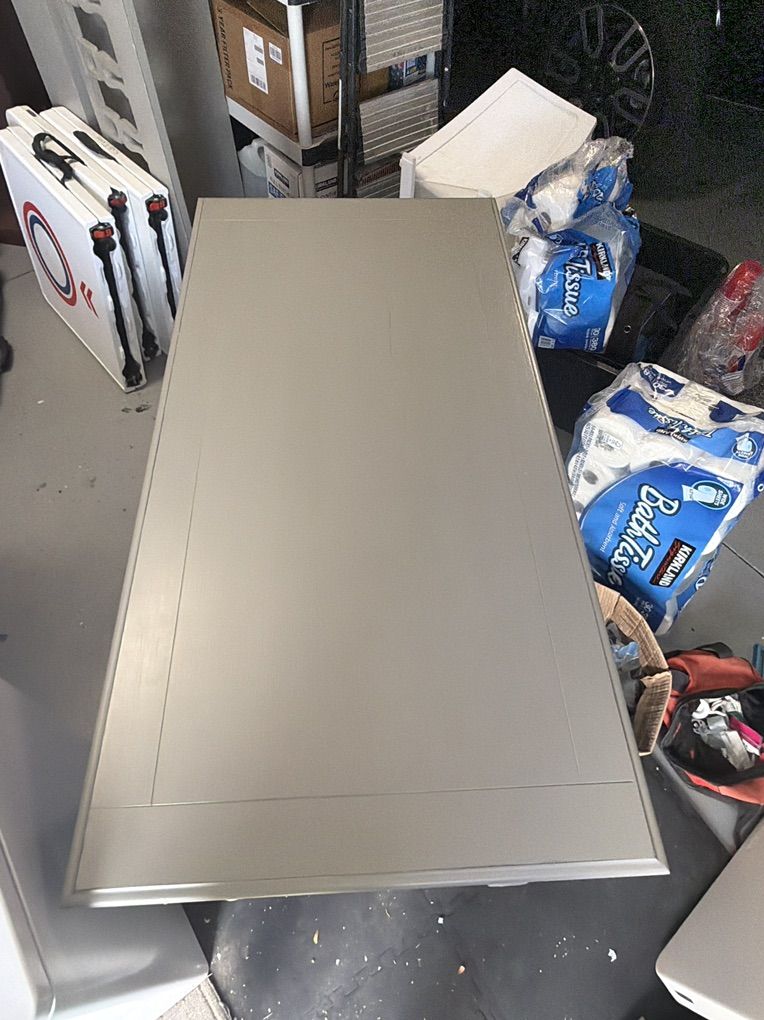 Designer Gray desk and bench