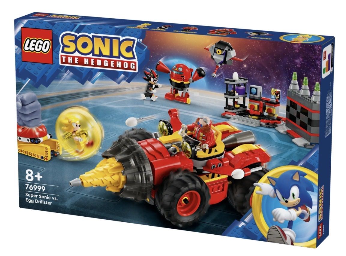 LEGO Super Sonic vs Egg Driller 76999 - NEW
