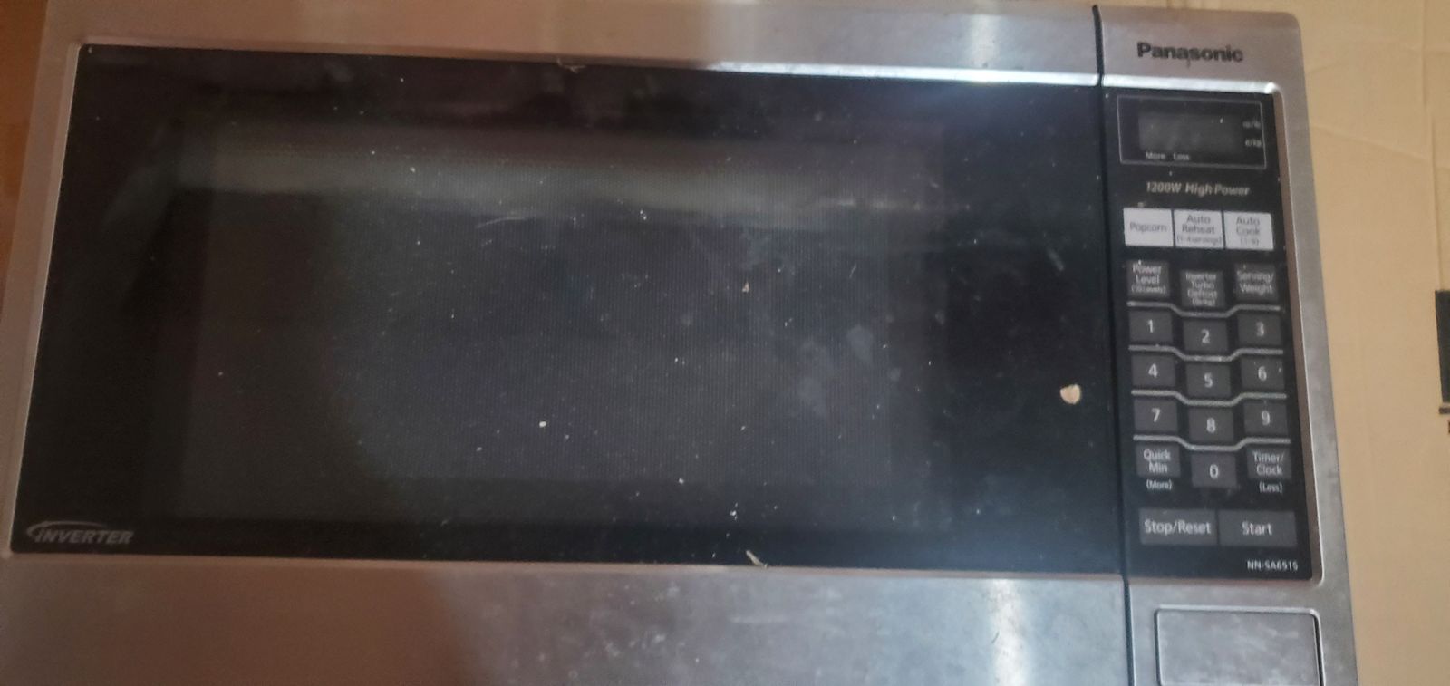 Panasonic NN-SA651S 1200W High Power Inverter Microwave Oven - Stainless Steel