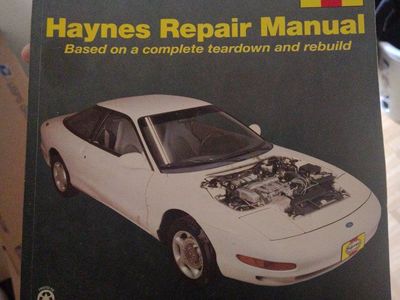 Haynes Repair Manual for Mazda 626 MX-6 & Ford Probe (1993-2002) - Complete Teardown & Rebuild Guide