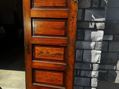 Old wood door vintage