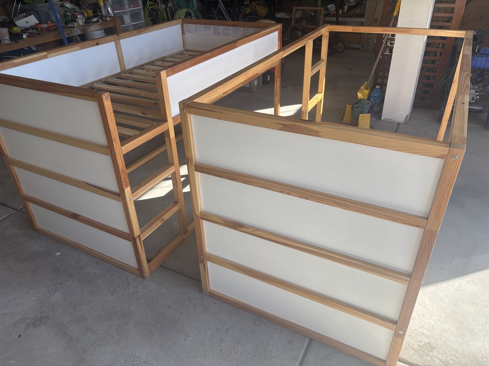 Free - two IKEA KURA Reversible Twin Bed Frames