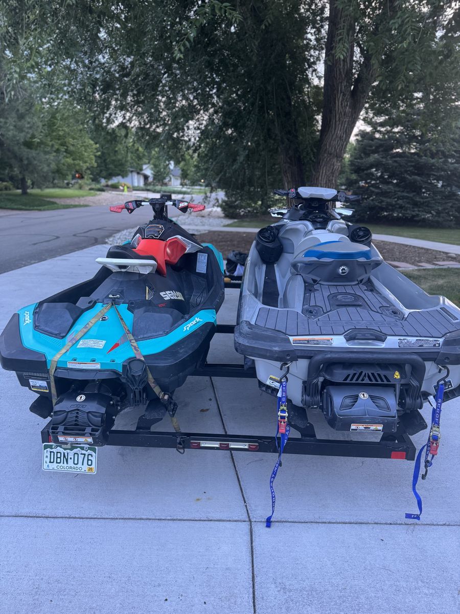 Jet Ski's and Trailer package
