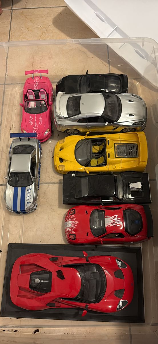 7 model cars