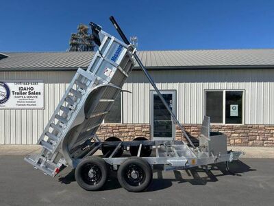 2026 Mission Trailers MODP 6x10x16' Telescopic Aluminum Dump Trailer 7K