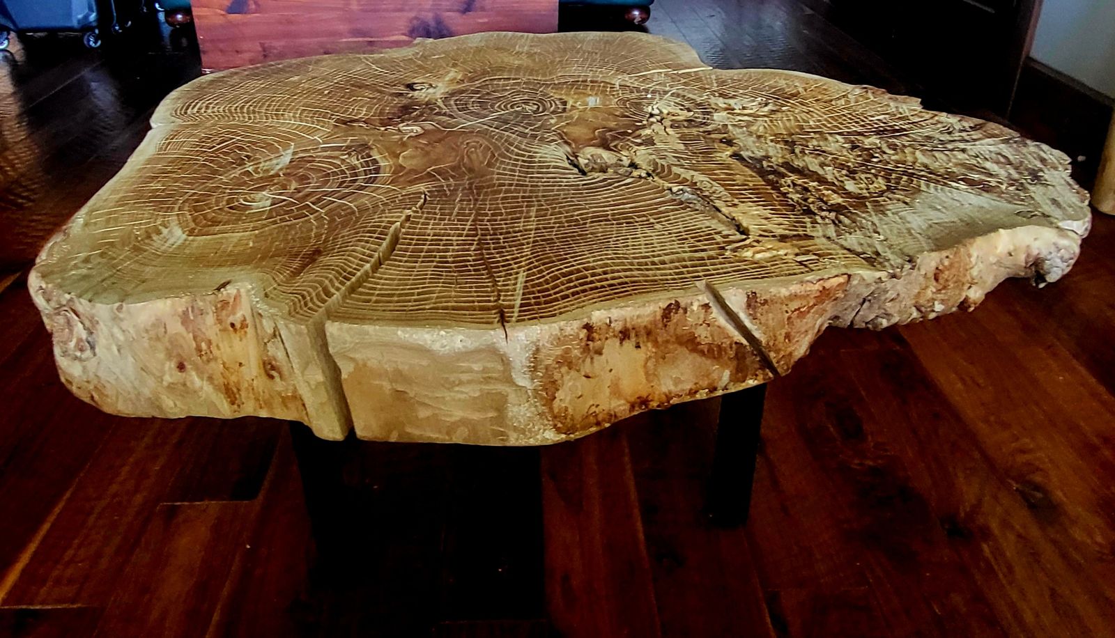 Live Edge "Cookie" Table