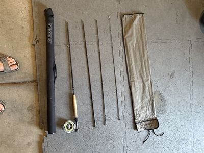 GLoomis 10’ 3wt Euro nymphing fly rod with reel