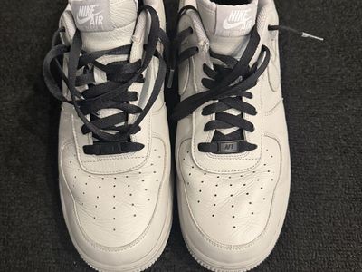 Nike Air Force 1 Low By You/ Light Grey Leather Sneakers Men's Size 11.5