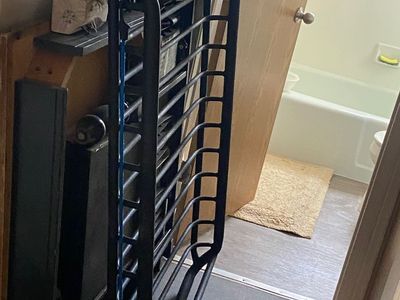 Metal roof rack Solid condition with 4 sets universal mounting brackets $100