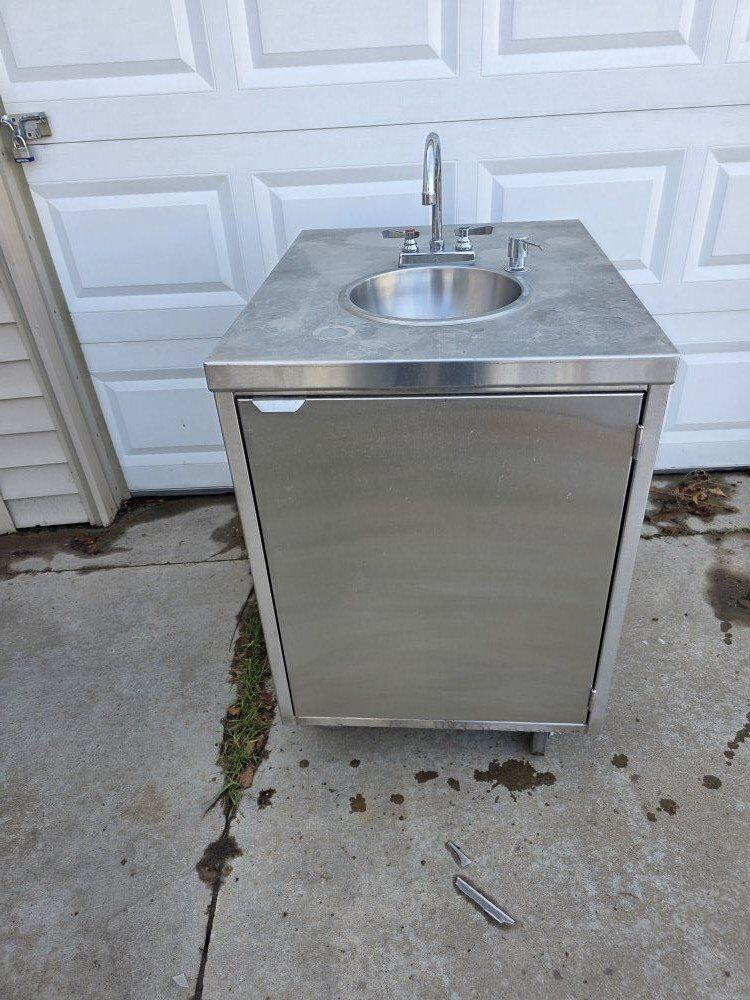 cool stainless self contained