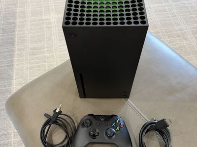 Microsoft Xbox Series X 1TB Console - Black with Controller & Cables - Excellent Condition