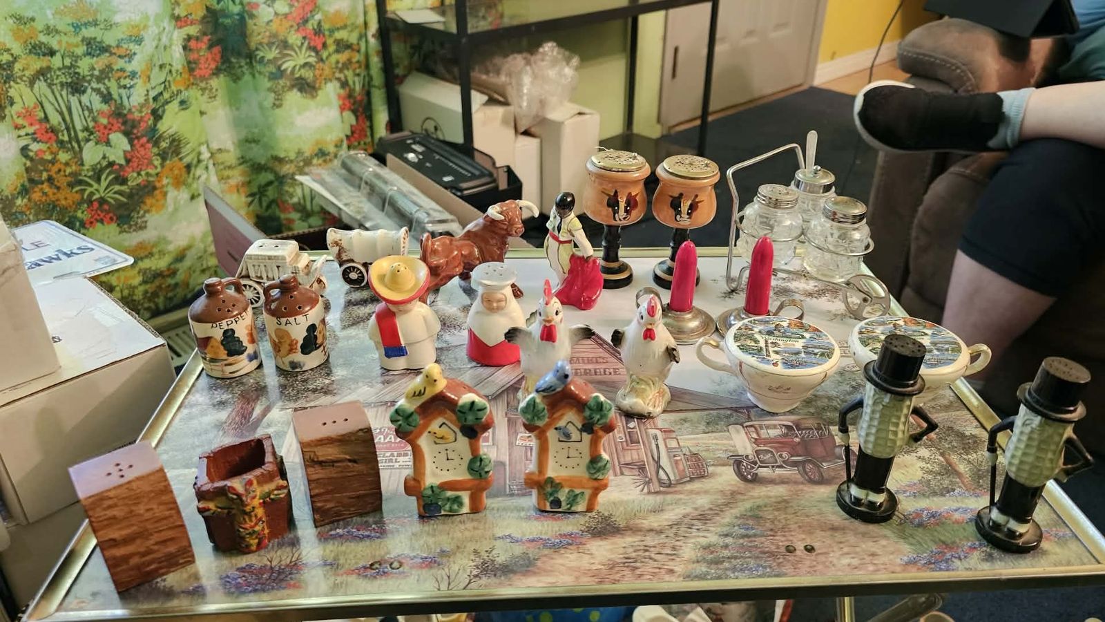Salt and pepper shakers