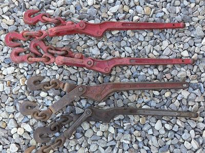 4 Chain Binders 5/16 -3/8 inch