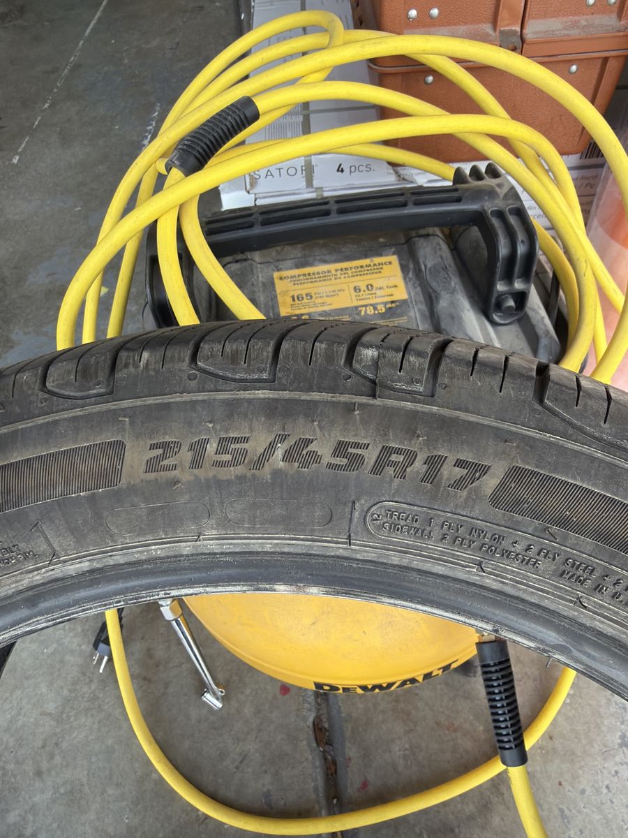 2 -tires 215/45R17