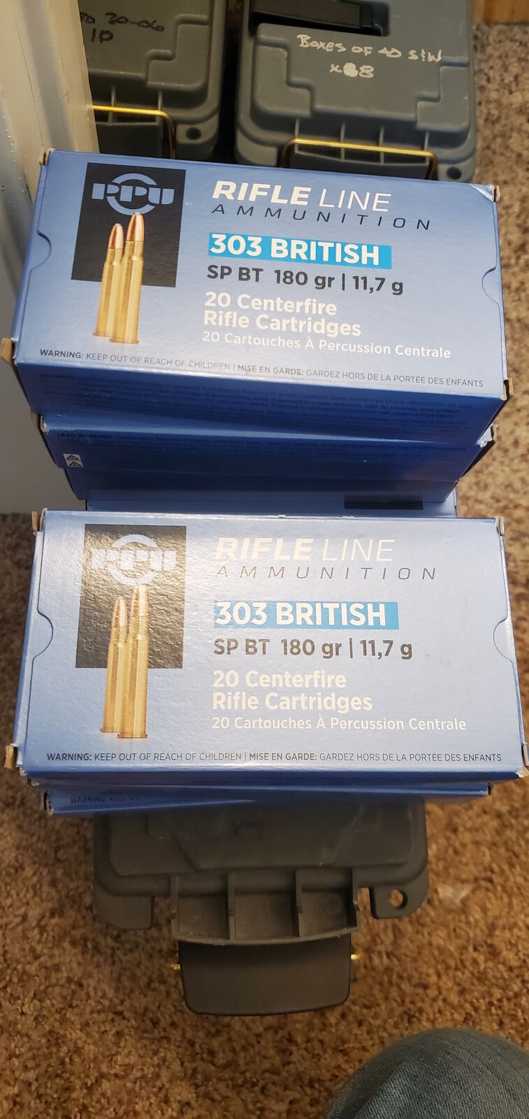 303 British Ammo + 10 Stripper Clips