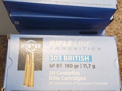 303 British Ammo + 10 Stripper Clips