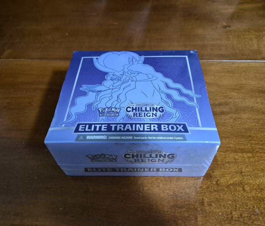 POKEMON CHILLING REIGN ELITE TRAINER BOX (FACTORY SEALED)