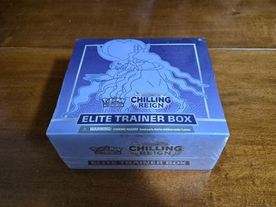 POKEMON CHILLING REIGN ELITE TRAINER BOX (FACTORY SEALED)