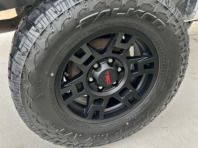 Toyota TRD Pro Wheels Falken At4w’s