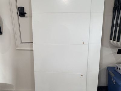 White Interior Core Door - Modern Style, Ready for Installation