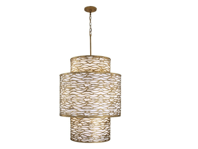 Designer Chandelier – Kato 16-Light Havana Gold