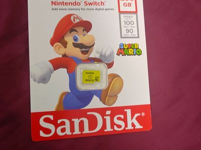 Sandisk Nintendo 256GB sd card