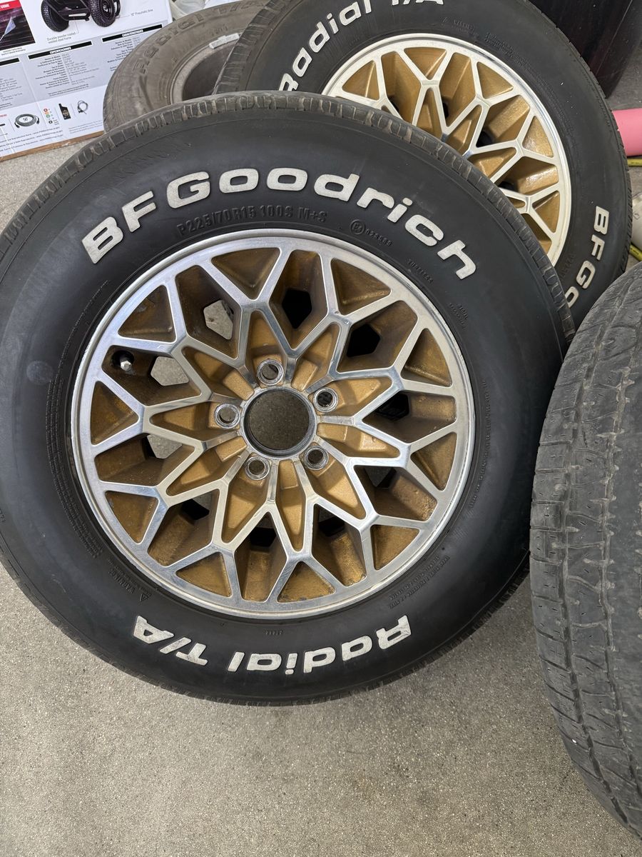 1978 Transam Firebird Wheels (original)