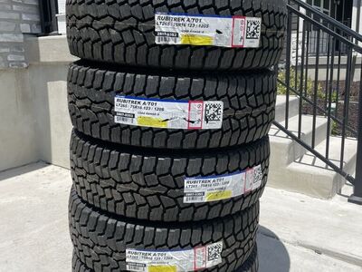 265/75R16 Falken Rubitrek AT Load E brand new