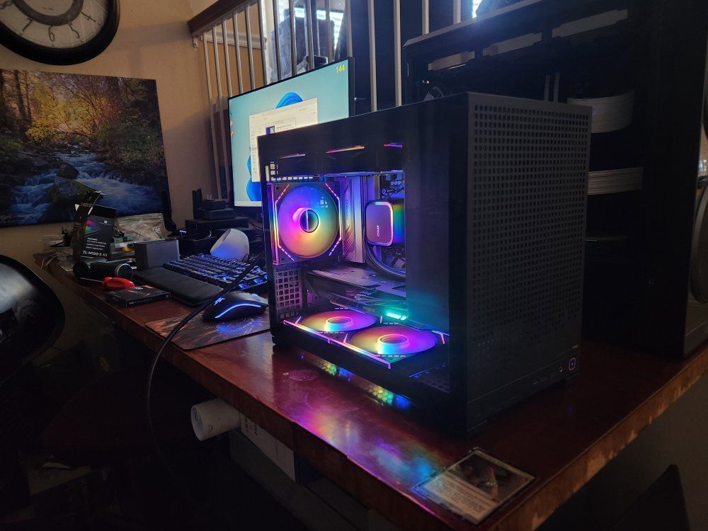 *new* Custom mATX gaming pc - 9600x, 16gb DDR5,