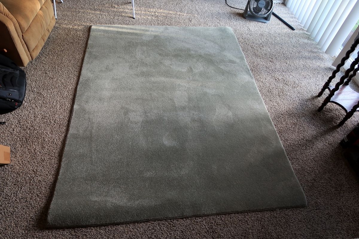 Seafoam green 4x6 area rug carpet new