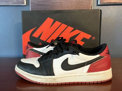 Jordan 1 Low Og Black Toe